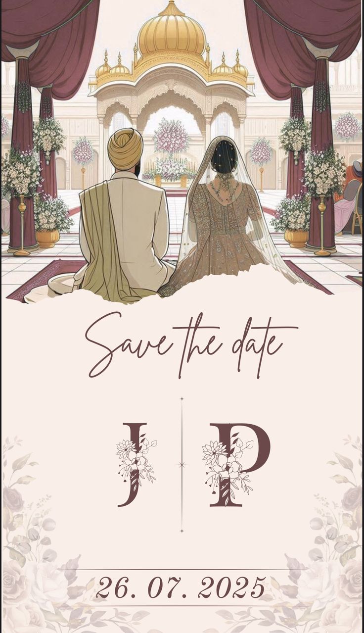 Premium Sikh Wedding Invitation Cards