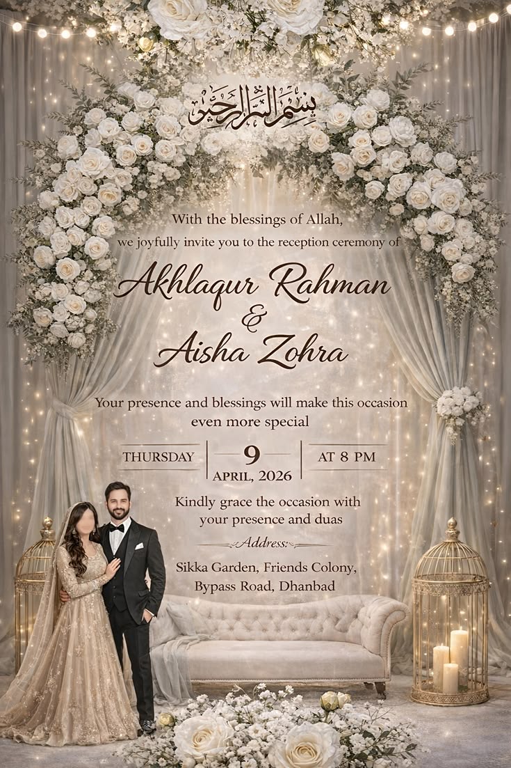 Premium Christian Wedding Invitation Cards
